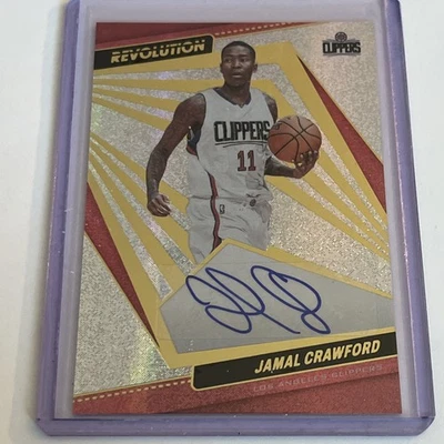 Autógrafos base automática Panini Revolution Jamal Crawford 2021-22  Foto 1 de 4