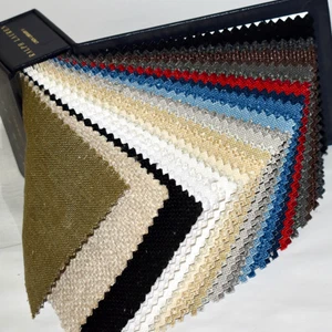 FABRIC SAMPLE BOOK Multi-Color ✳ RALPH LAUREN — LINEN LIBRARY II ✳ 30pcs LOT - Picture 1 of 16