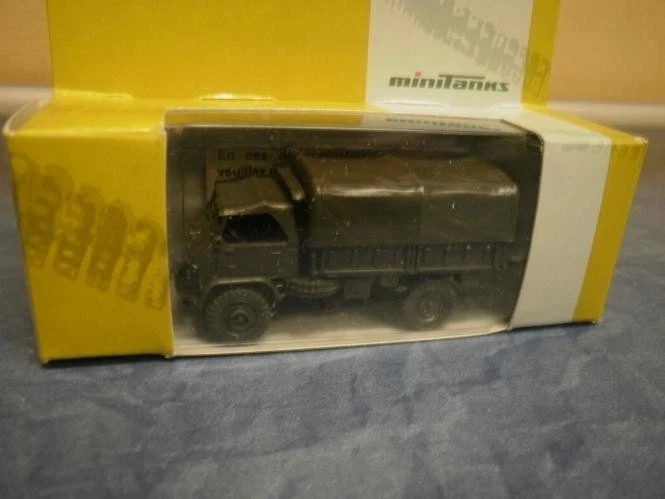 herpa Minitanks Unimog S 404 / Pritsche BWC - Bild 1 von 1