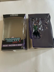 Marvel Legends Guardians of the Galaxy Vol. 2 ROCKET RACCOON & GROOT- Incomplete - Picture 1 of 7