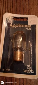 GE 15 WATT APPLIANCE BULB 15T7DC save when you buy more than one - Picture 1 of 1