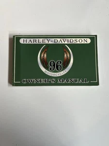 Genuine 1996 Harley Davidson Motorcycles Owner's Manual # 99466-96A - Picture 1 of 2