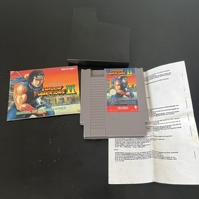 Nintendo NES Spiel Shadow Warriors II Ninja Gaiden 2 Cartridge Manual 