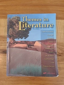 Abeka Themes in Literature Student Textbook Third Edition~2009 Paperback Grade 9 - Picture 1 of 4