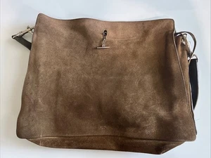 CELINE Beige Suede New Shoulder Bag - Imagen 1 de 6