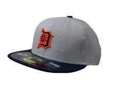 Mem's Detroit Tigers New Era 59fifty fitted MLB Gray, navy cap