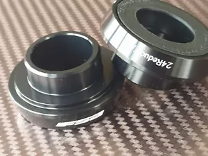 FSA Bottom Bracket Adaptor Cups BB30 PF30 BB386 to 24mm MegaExo Hollowtech 2 - Picture 1 of 12