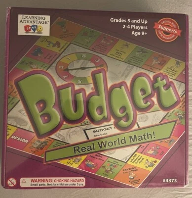 Budget Real World Math Learning Game 2-4 players, age 9+ grades 5th+ - Image 1 of 3