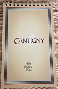 CANTIGNY 27-HOLES - Players' Book - Brand New - Yardage Book - See Details - Picture 1 of 11