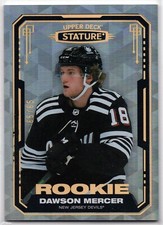 2021-22 Upper Deck Stature Design Variant #108 Dawson Mercer /65