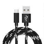 Braided Data Sync Micro Usb Charger Charging Cable Cord For Samsung And Android