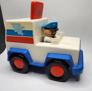 Vintage Tonka Little People Post Office Truck W/ Letters and Driver - 1992 - Picture 1 of 7