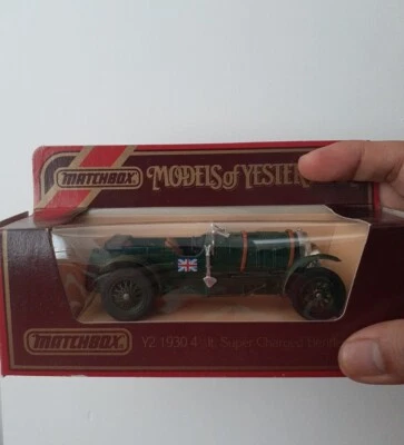 ENORME MATCHBOX MODELOS DE ANTAÑO-SUPERCARGADO DOBLADO de colección Foto 1 de 3