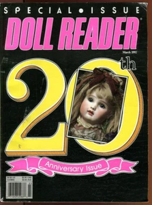 DOLL READER Special Anniversary Issue Mar 1992 Black dolls Marti Gras Osmonds - Picture 1 of 3
