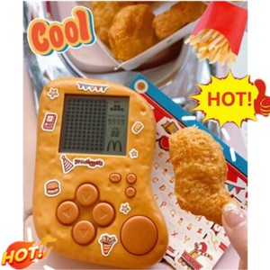 for McDonald's McNuggets Handheld Game console with DIY sticker kids 🔥