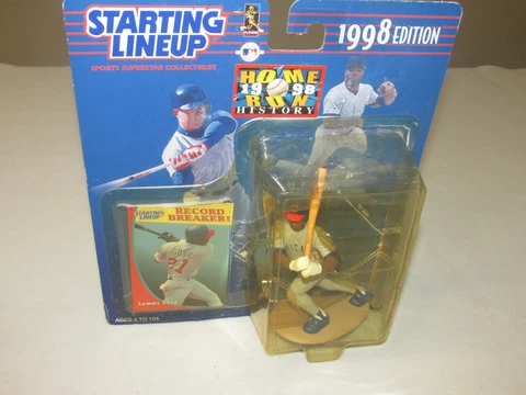 Sammy Sosa Starting Lineup * 1998 * Chicago Cubs * Open Damaged Package Cover