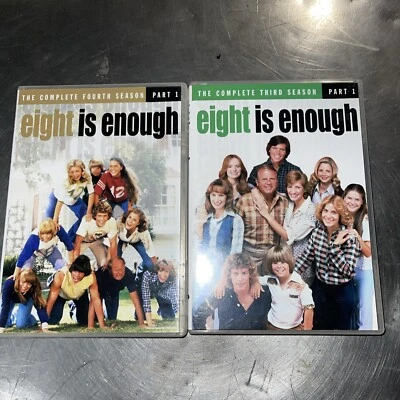 Eight Is Enough: The Complete 3rd Season Part 1 & 4th Season Part 1.8 DVDS NTSC - Изображение 1 из 4