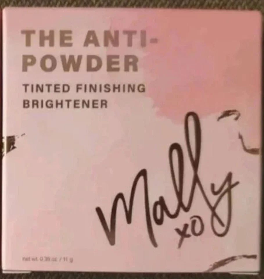 MALLY THE ANTI-POWDER* TINTED FINISHING BRIGHTENER - DEEP - BRAND NEW - Image 1 of 4