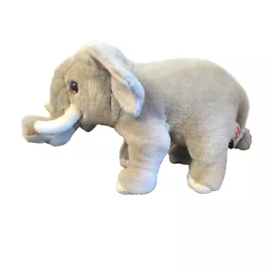 Gund Ranchipur Realistic Elephant Plush Soft Stuffed Animal Toy #20956 12" - Picture 1 of 6
