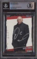 DANA WHITE SIGNED 2010 TOPPS UFC #167 ROOKIE CARD BAS BGS AUTOGRAPH