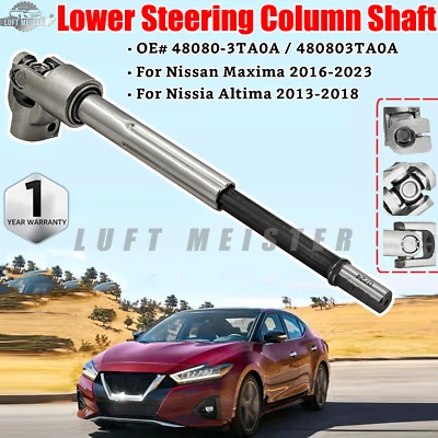 Eje de columna de dirección inferior FIT Nissan Altima 13-18 Máxima 16-23 48080-3TA0A NUEVO Foto 1 de 4