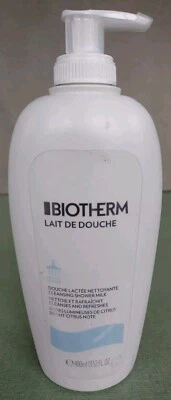 Leche de ducha limpiadora Biotherm 400 ml 13,5 oz caducidad 02/2027 Foto 1 de 2