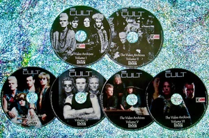 The Cult Video Archives Live Performances 1985 to 2006 6 DVD Set Ian Astbury - Picture 1 of 10
