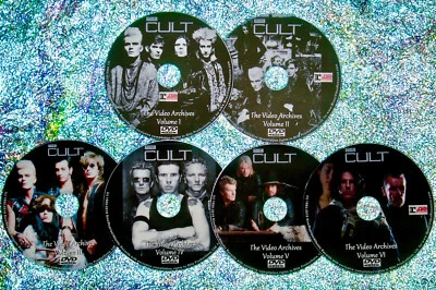 The Cult Video Archives Live Performances 1985 to 2006 6 DVD Set Ian Astbury - Image 1 of 4
