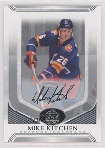 2020-21 Upper Deck SP Signature Edition Legends Silver Script Mike Kitchen #226