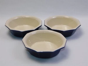 3 EMILE HENRY 5.5" Tart Baker Dish Williams Sonoma Navy Blue No. 31.72 Unused - Picture 1 of 7