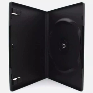 Konvolut 12 Stück DVD Hüllen  | 14mm | Schwarz | Transparent + Bonus - Bild 1 von 4