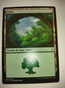 MTG Magic: 25 X Forest N°350 Commander 2016 French Version And Tracking - Picture 1 of 1