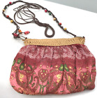 Boho, Gypsy, Hippie Style Vintage Handbag, 2 sides different Design
