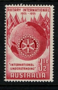 Australia 1955 3½d 50th Anniversary of Rotary International SG281 Mint - Picture 1 of 1