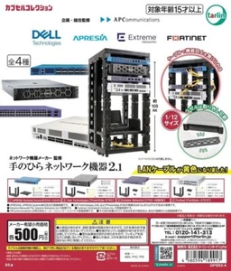 Palm-Sized Network 2.1 Miniatur Figur Kapsel Spielzeug Komplettsatz 4 Japan - Bild 1 von 8