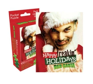 Bad Santa Film Happy Freakin Feiertage Weihnachten Erwachsene 100-teiliges Puzzle Geschenk NEU - Bild 1 von 1
