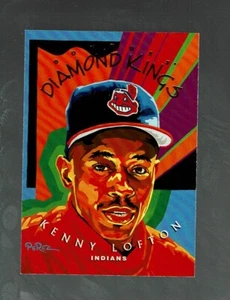 1995. Donruss. Diamond Kings. Kenny Lofton #DK-11 - Picture 1 of 2