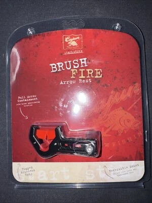 Bear Archery AA8CR021AU Apocalypse Red Brush Fire Arrow Rest for Bows New - Image 1 of 3