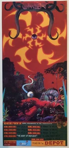 FLYER OMEN 1993 SVEN VÄTH DAG ATA HEIKO M/S/O THE NIGHT OF ACID JESUS OMNI 3 AD - Picture 1 of 1