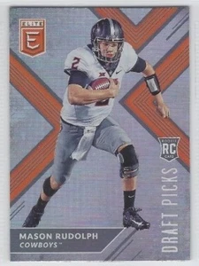 MASON RUDOLPH 2018 Panini Elite Draft ROOKIE RC VARIATION #111 Virginia Steelers - Picture 1 of 1