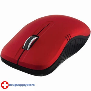 PE Commuter Series Wireless Notebook Optical Mouse (Matte Red) - Picture 1 of 1