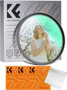 K&F Concept 67mm White Pro Mist Filter Cinematic Filter for Portrait Photography - Picture 1 of 8