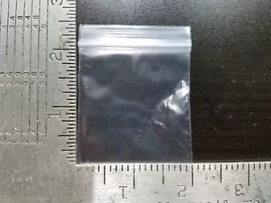 100 REISSVERSCHLUSSBEUTEL 2" x 2" KLAR 2 MIL KUNSTSTOFF WIEDERVERSCHLIESSBAR TOP LOCK MINI BAGGIES - Bild 1 von 12