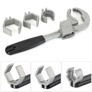 Adjustable Wrench Multifunctional Universal Open End Wrench Bathroom Repair Hot - Picture 1 of 11