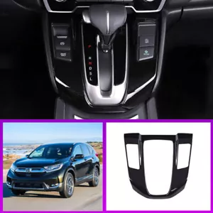 For Honda CRV CR-V 2017-2022 Glossy Black Center Console Gear Shift Panel Trim - Foto 1 di 10