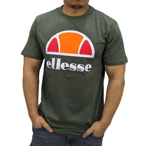 ELLESSE Mens T Shirts Casual Holiday Short Sleeve Cotton Printed T-Shirts XS-2XL