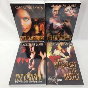 The Mackenzie Duncan Series Books 1-3 Paperback Lot by Adrianne James Signed - Foto 1 di 14