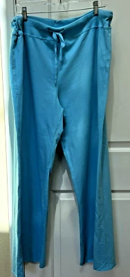 Calça de Moletom Russ Berens Malibu Feminina Tamanho XL Azul Lounge Cintura Athleisure - Imagem 1 de 4