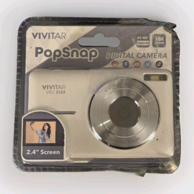Vivitar Popsnap Camera White  Ultra-High-Reso...