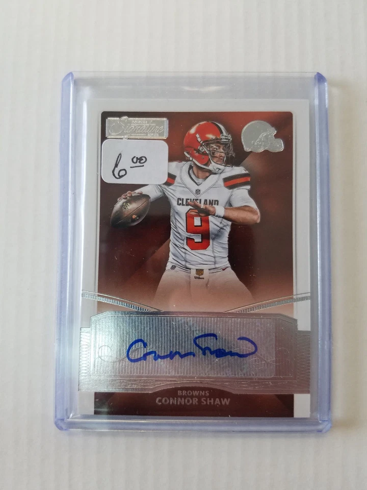 Connor Shaw 2015 Signatures Autograph Card #41 - Image 1 of 1